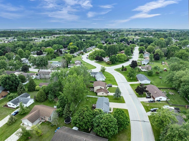324 Nancy Ln, Pulaski, WI 54162 - aerial view of residential area featuring a tree filled landscape