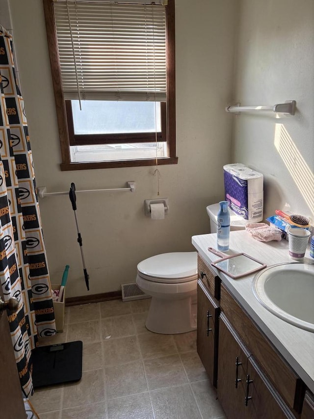 2712 Woodridge Ln, Waukesha, WI 53188 - bathroom with vanity and tile patterned floors