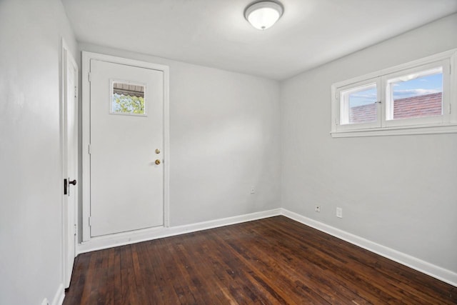 4059 N 7th St Unit 4059A, Milwaukee, WI 53209 - foyer entrance featuring dark wood finished floors and healthy amount of natural light