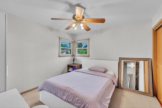 5542 W Jerelyn Pl, Milwaukee, WI 53219 - bedroom featuring carpet and ceiling fan