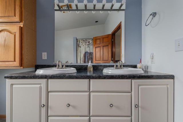 4114 Sheard Rd, Dover, WI 53139 - full bathroom with double vanity