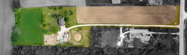 4114 Sheard Rd, Dover, WI 53139 - aerial view of property and surrounding area featuring property boundaries highlighted
