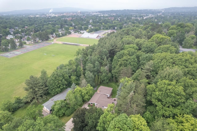 1718 N 13th St, Wausau, WI 54403 - aerial view of property's location with a forest