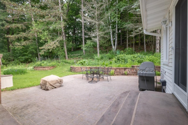 1718 N 13th St, Wausau, WI 54403 - view of patio / terrace with area for grilling and outdoor dining area