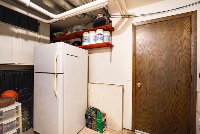 2743 Bluebird Ln, Cottage Grove, WI 53527 - kitchen with freestanding refrigerator