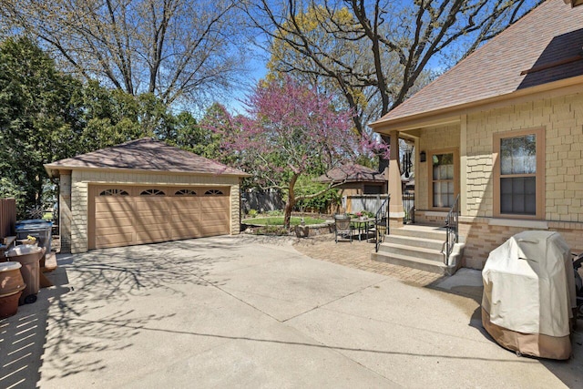 4765 N Woodburn St, Whitefish Bay, WI 53211 - view of detached garage