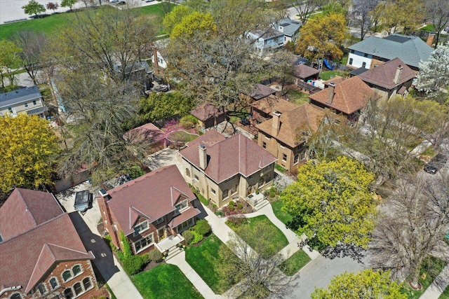 4765 N Woodburn St, Whitefish Bay, WI 53211 - aerial view of property's location with nearby suburban area