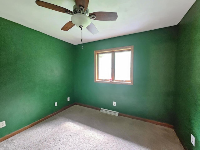 200890 Robin Rd, Marshfield, WI 54449 - unfurnished room with carpet and ceiling fan