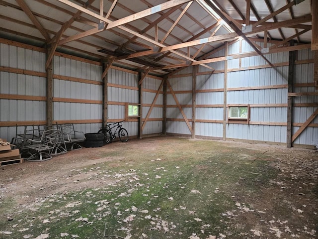 200890 Robin Rd, Marshfield, WI 54449 - garage featuring metal wall