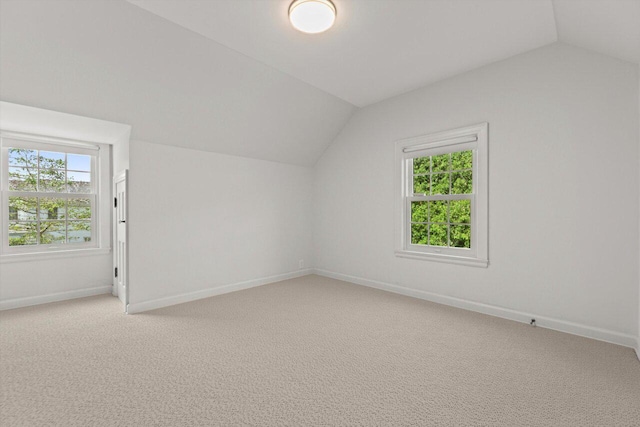 6123 N Berkeley Blvd, Whitefish Bay, WI 53217 - additional living space featuring lofted ceiling and light colored carpet