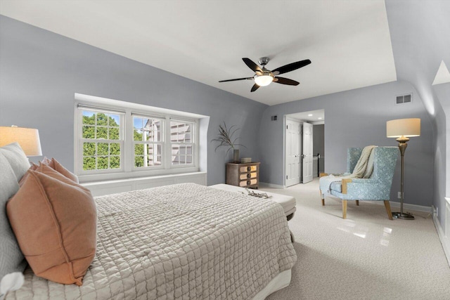 6123 N Berkeley Blvd, Whitefish Bay, WI 53217 - carpeted bedroom featuring baseboards and ceiling fan