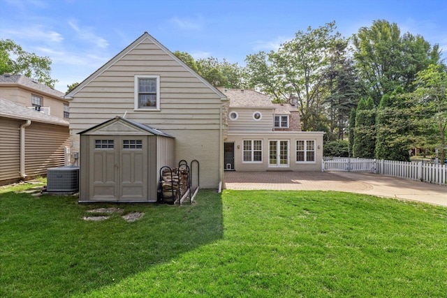 6123 N Berkeley Blvd, Whitefish Bay, WI 53217 - rear view of property with a patio area and a shed