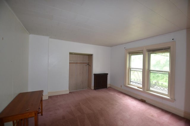 727 W Center St, Whitewater, WI 53190 - unfurnished bedroom with light carpet and a closet