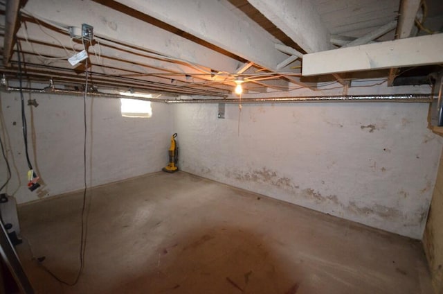 727 W Center St, Whitewater, WI 53190 - view of unfinished basement