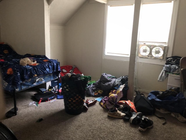 3716 N Dr William Finlayson St, Milwaukee, WI 53212 - bedroom featuring carpet floors and vaulted ceiling