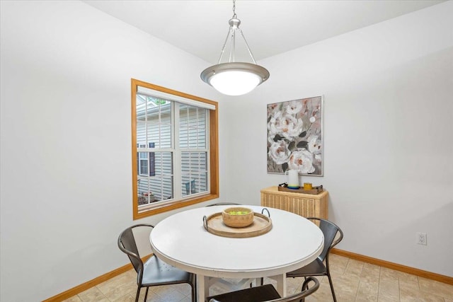3869 Maple Grove Dr, Madison, WI 53719 - dining room with baseboards