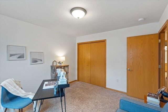 3869 Maple Grove Dr, Madison, WI 53719 - carpeted office featuring baseboards