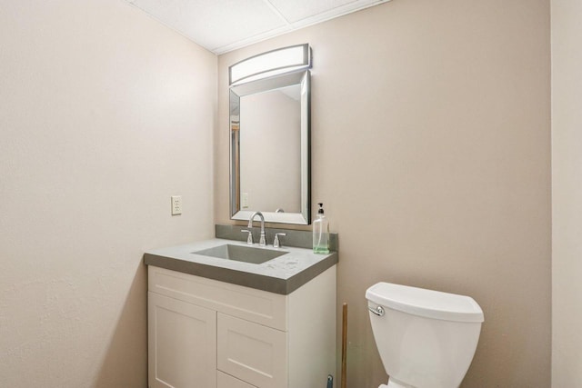 10268 W Parkedge Cir, Franklin, WI 53132 - half bathroom with toilet and vanity