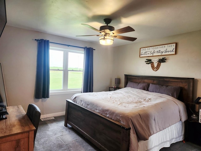 104 Mark Ct, Eden, WI 53019 - bedroom with carpet flooring and ceiling fan
