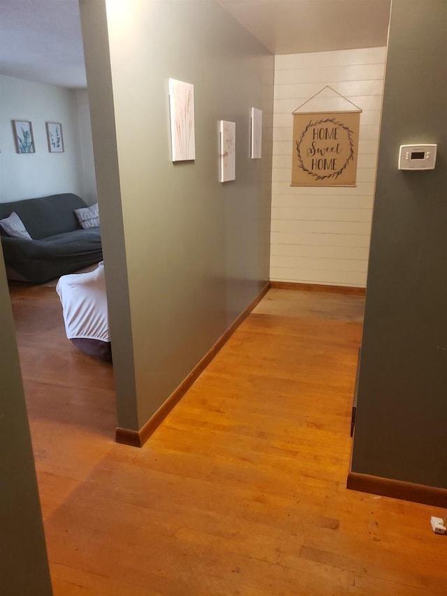 809 N 5th Ave, Wausau, WI 54401 - corridor with light wood-style floors