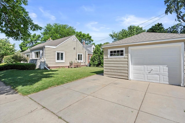 150 E Fairmount Ave, Whitefish Bay, WI 53217 - detached garage with concrete driveway