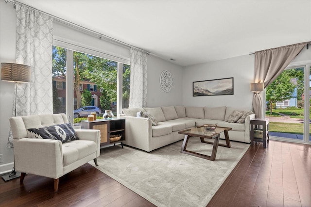 150 E Fairmount Ave, Whitefish Bay, WI 53217 - living area featuring wood-type flooring