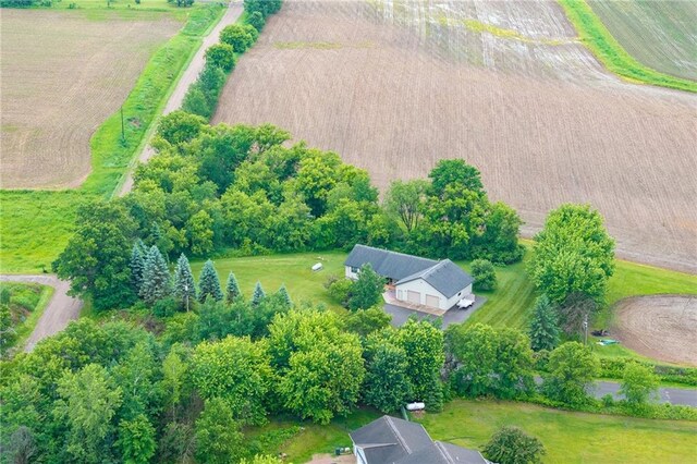 10525 Voight Rd, Fall Creek, WI 54742 - aerial view of sparsely populated area