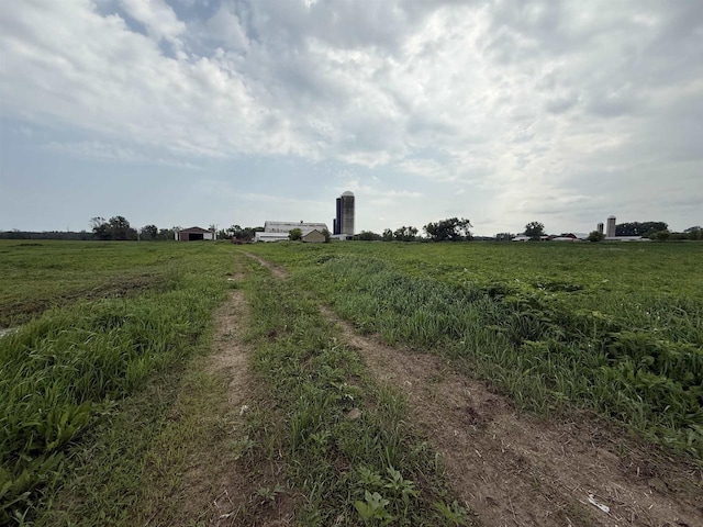 8478 N Brown County Line Rd, Pulaski, WI 54162 - view of dirt / gravel road with a view of countryside