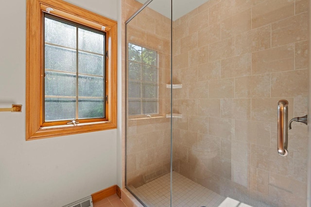 13835 Stonefield Ct, Elm Grove, WI 53122 - bathroom featuring a shower stall