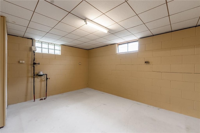2336 Hayden Ave, Altoona, WI 54720 - basement with concrete block wall