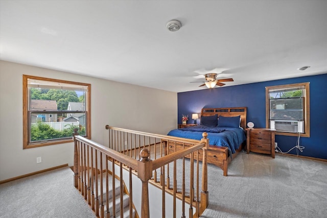 165 N 72nd St, Milwaukee, WI 53213 - carpeted bedroom featuring cooling unit and ceiling fan