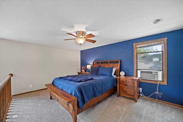 165 N 72nd St, Milwaukee, WI 53213 - bedroom with cooling unit, carpet, and ceiling fan
