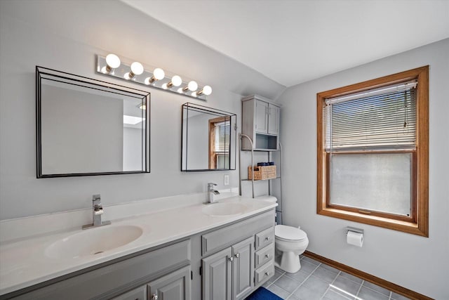 165 N 72nd St, Milwaukee, WI 53213 - full bathroom featuring double vanity and tile patterned floors