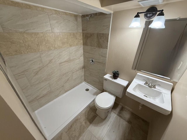 7140 N 48th St, Milwaukee, WI 53223 - bathroom with a tile shower