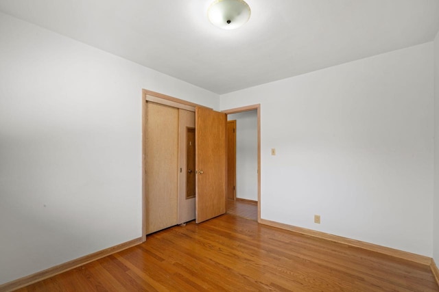 5110 W Cleveland Ave, Milwaukee, WI 53219 - unfurnished room featuring light wood-style flooring and baseboards