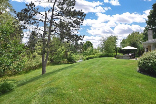 4729 James Ave, Wind Point, WI 53402 - view of grassy yard with view of scattered trees