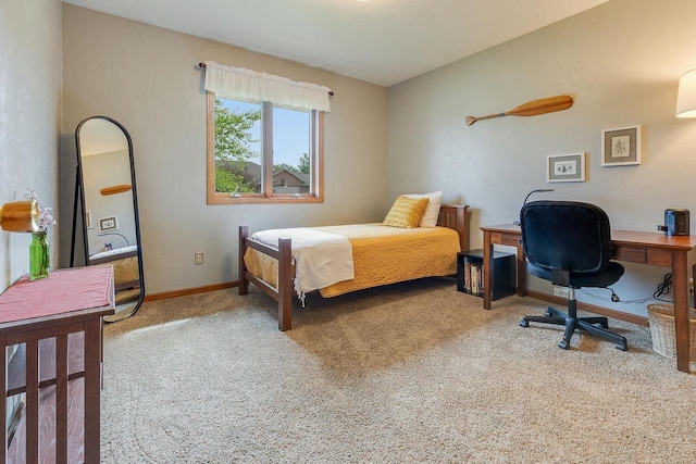 431 Ridgeway Dr, Brillion, WI 54110 - bedroom with carpet flooring and an office area
