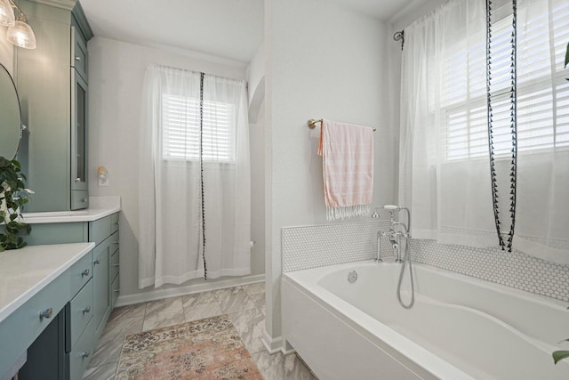 7949 W Oakwood Way, Franklin, WI 53132 - full bath featuring vanity and a bath