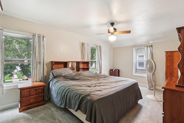 3352 S Adams Ave, Milwaukee, WI 53207 - carpeted bedroom featuring multiple windows and a ceiling fan