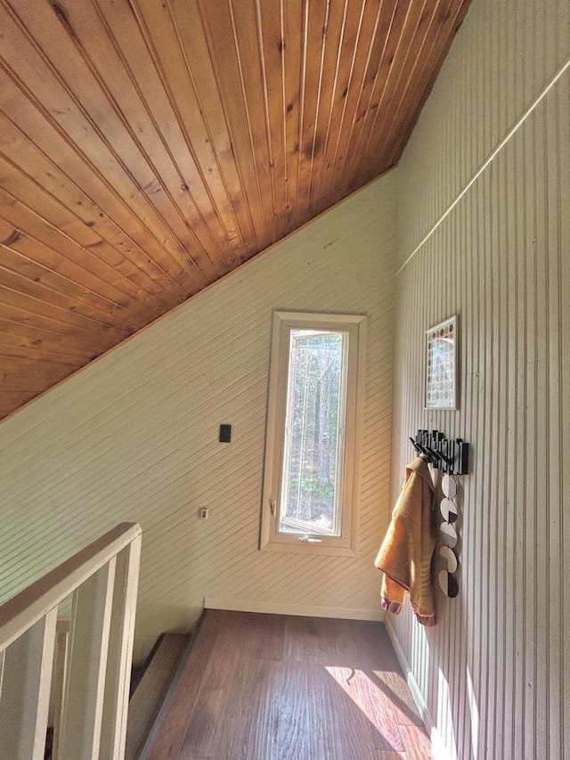 5869 Country Club Rd, Houston, MN 55943 - unfurnished sunroom with vaulted ceiling