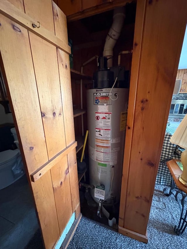 1119 Gross Rd, Woodruff, WI 54568 - utilities featuring water heater
