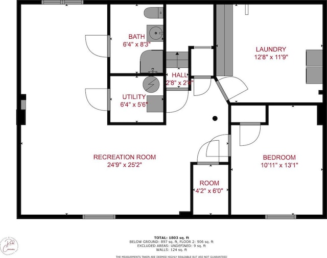 3202 34th St, South Street, La Crosse, WI 54601 - view of room layout
