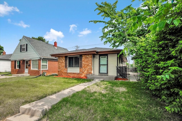 3918 W Hampton Ave, Milwaukee, WI 53209 - view of front of property featuring brick siding and a chimney