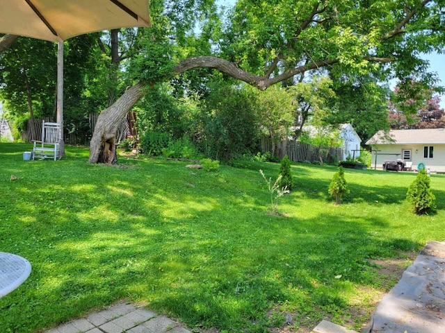 720 De Clark St, Beaver Dam, WI 53916 - view of yard