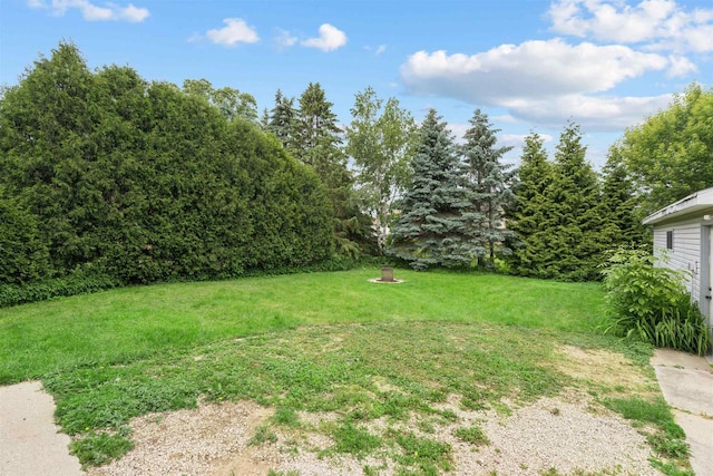 136 Oak St, Brillion, WI 54110 - view of grassy yard