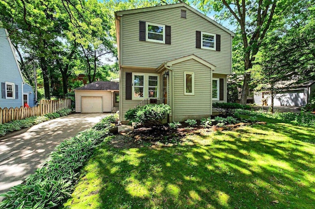 2813 Regent St, Madison, WI 53705 - view of front of house featuring driveway and an outdoor structure
