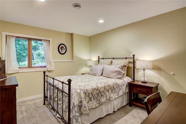 1403 Elm Ave, Menomonie, WI 54751 - carpeted bedroom with baseboards and recessed lighting