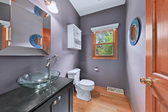 20750 Chadwick Ln, Brookfield, WI 53045 - bathroom featuring wood finished floors and vanity