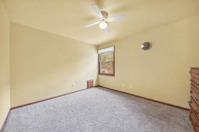 20750 Chadwick Ln, Brookfield, WI 53045 - carpeted empty room with ceiling fan and baseboards