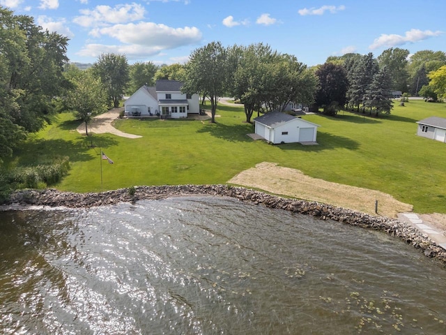 N7861 Lakeshore Dr, Fond Du Lac, WI 54937 - view of subject property with a large body of water